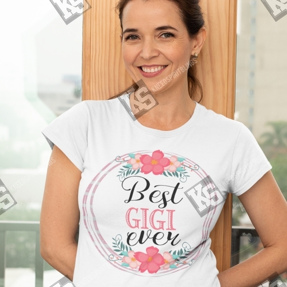 Best Gigi Ever Tee - Picture 1 of 1